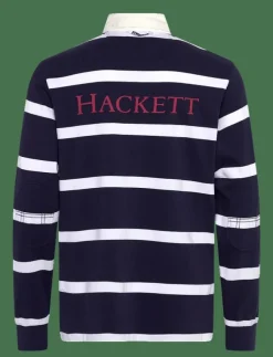 Hackett London HERITAGE NBR STR RBY - Långärmade pikéer| Pikéer