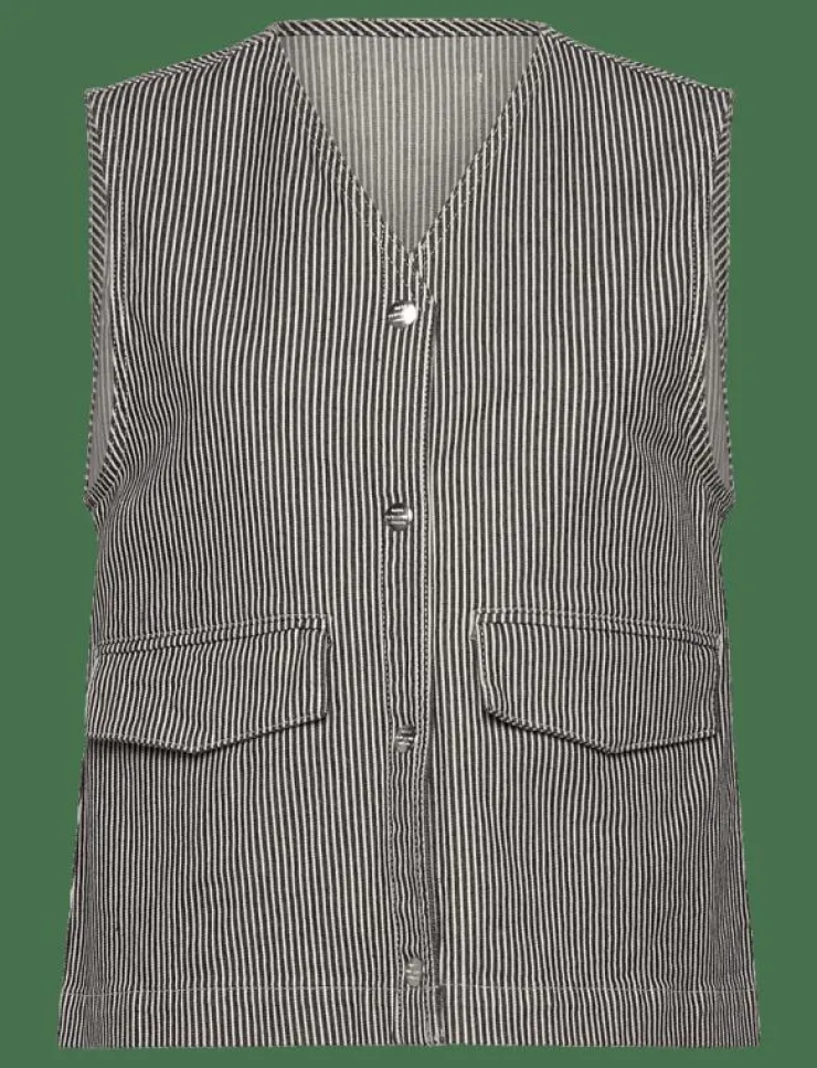 Kvinnor Mads Nørgaard Västar|Hickory Punk Molly Vest - Västar