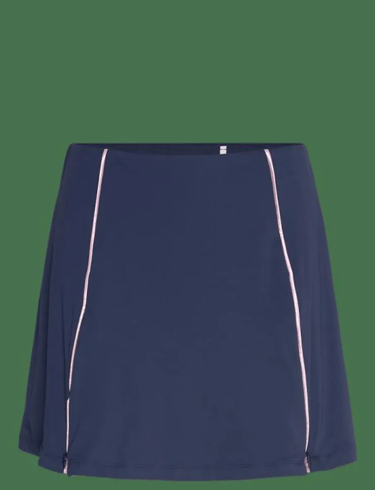 Kvinnor Original Penguin Golf Klänningar & Kjolar|HIGH WAIST COLOUR BLOCK SKORT 16" - Kjolar