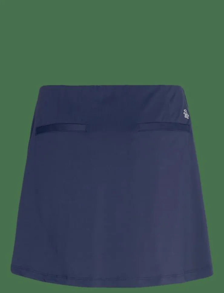 Kvinnor Original Penguin Golf Klänningar & Kjolar|HIGH WAIST COLOUR BLOCK SKORT 16" - Kjolar
