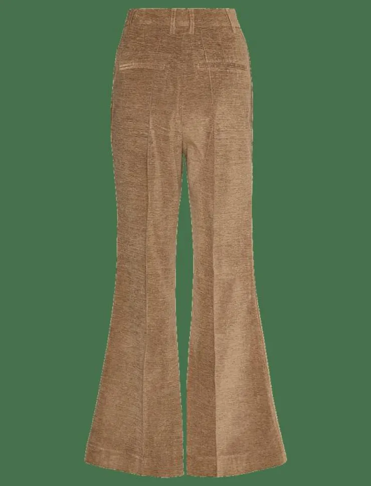 REMAIN Birger Christensen High Waist Flared Pants - Utsvängda byxor|Kvinnor Byxor