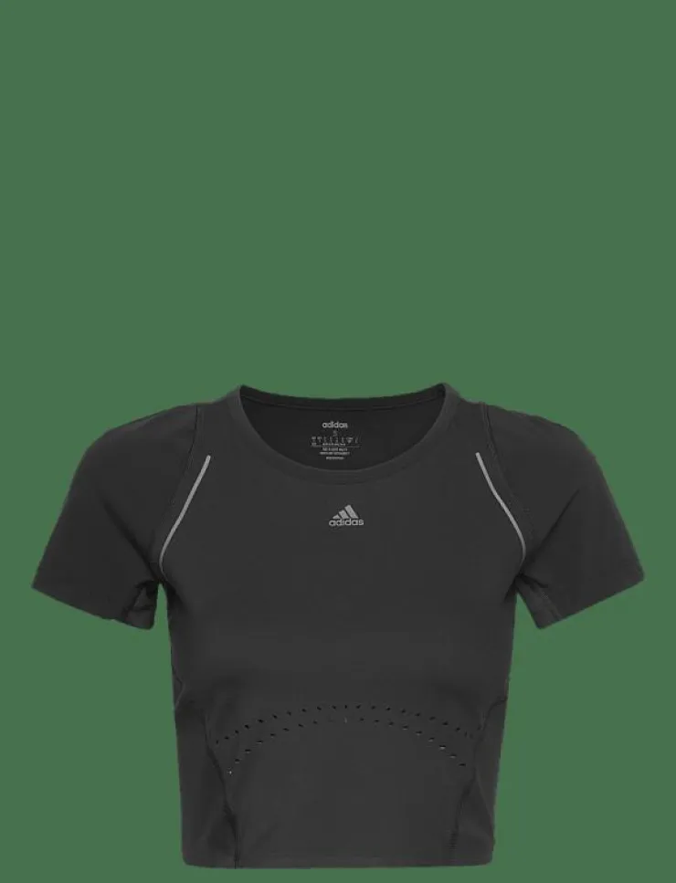 adidas Performance HIIT 45 Seconds Crop T-Shirt - Crop tops|Kvinnor Toppar & T-Shirts