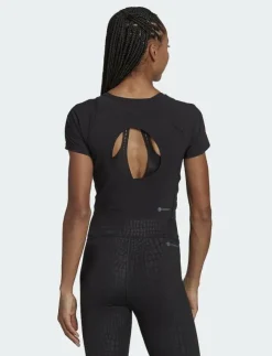 adidas Performance HIIT 45 Seconds Crop T-Shirt - Crop tops|Kvinnor Toppar & T-Shirts