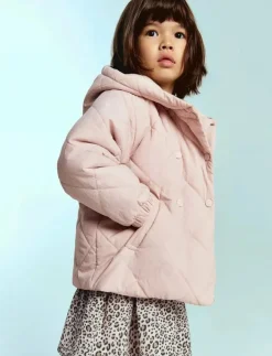 Mango Hood puffer coat - Quiltad jacka|Barn Jackor