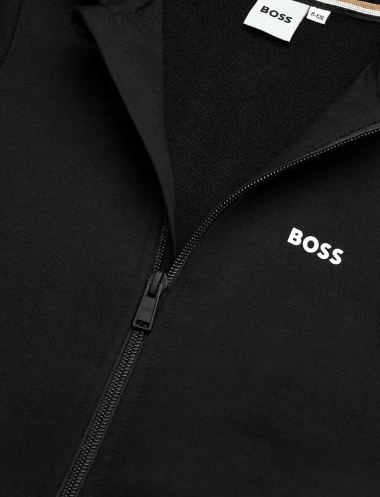 Barn BOSS Överdelar|HOODED CARDIGAN - Huvtröjor