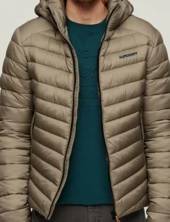 Superdry HOODED FUJI PADDED JACKET - Fodrade jackor| Jackor & Rockar