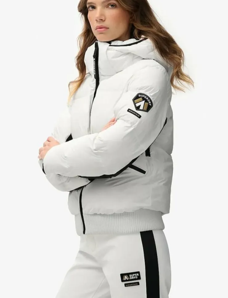 Superdry Sport HOODED SKI BOMBER JACKET - Skidjackor|Kvinnor Sport För Kvinnor|Jackor