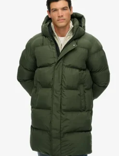 Superdry Jackor & Rockar|HOODED SPORTS PUFFER MID JKT - Fodrade jackor
