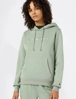 Kvinnor Champion Sweatshirts|Hooded Sweatshirt - Huvtröjor