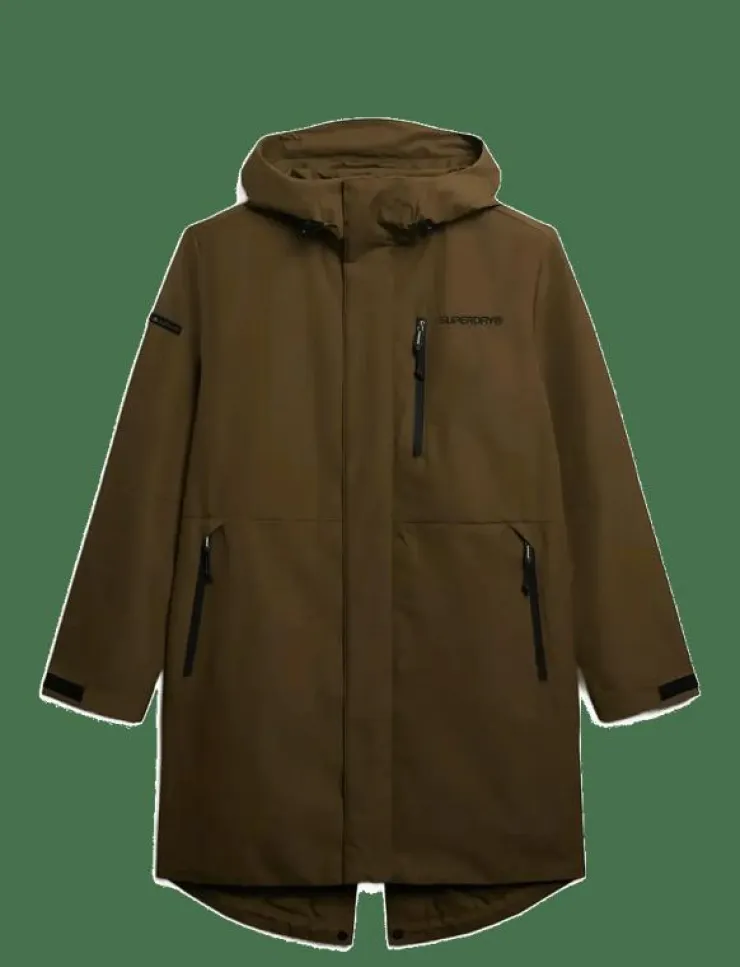 Superdry Sport Jackor|HOODED TECH FISHTAIL PARKA - Friluftsjacka