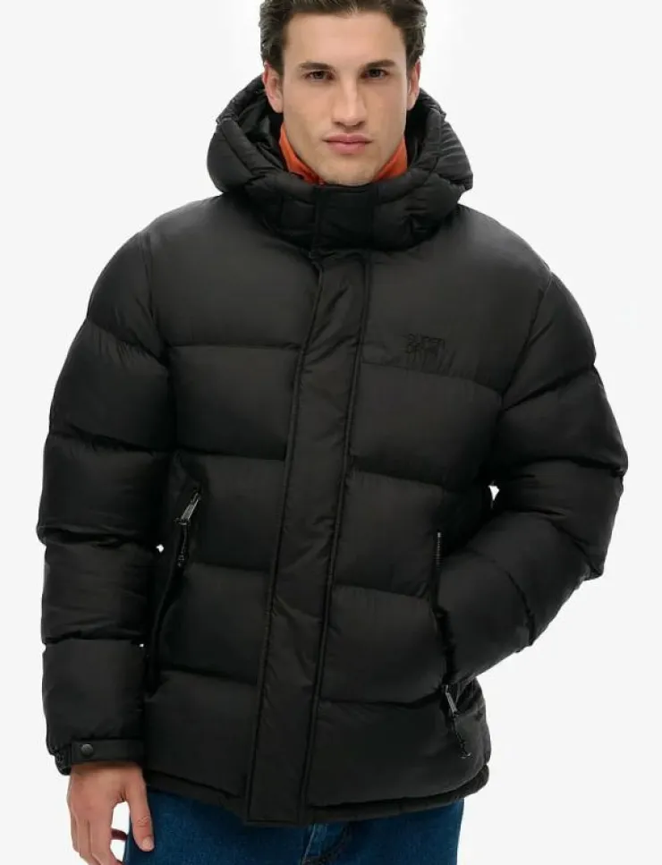 Superdry Jackor & Rockar|HOODED TECH PADDED JKT - Fodrade jackor