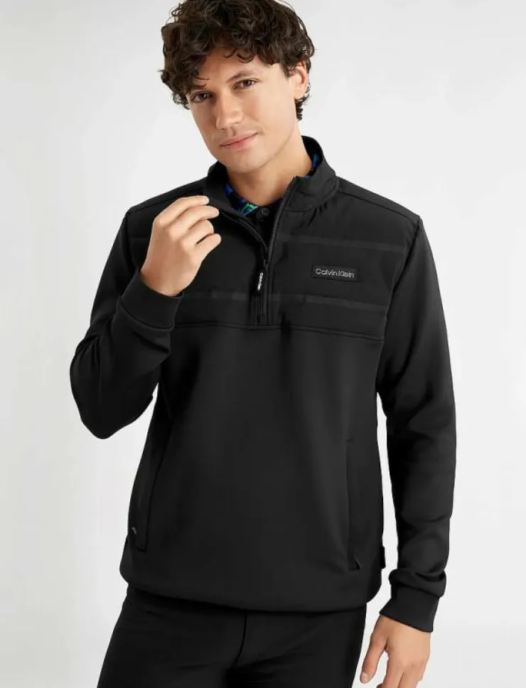 Calvin Klein Golf Underställ|HOUSTON HYBRID HALF ZIP - Underställströja