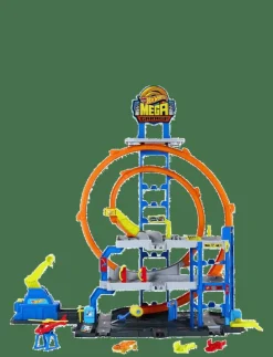 Barn Hot Wheels Leksaksfordon & Bilar|Leksaksset & Leksaksfigurer|HW City Mega Garage - Lekset