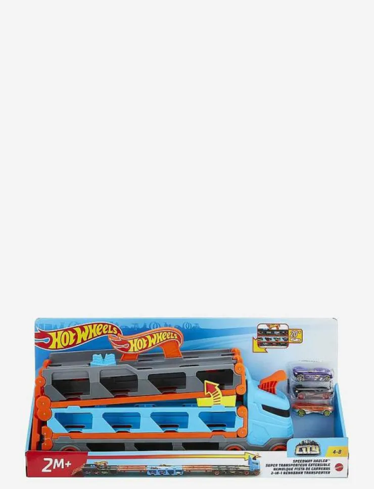 Barn Hot Wheels Leksaker|Leksaker|HW City Speedway Hauler - Lastbilar