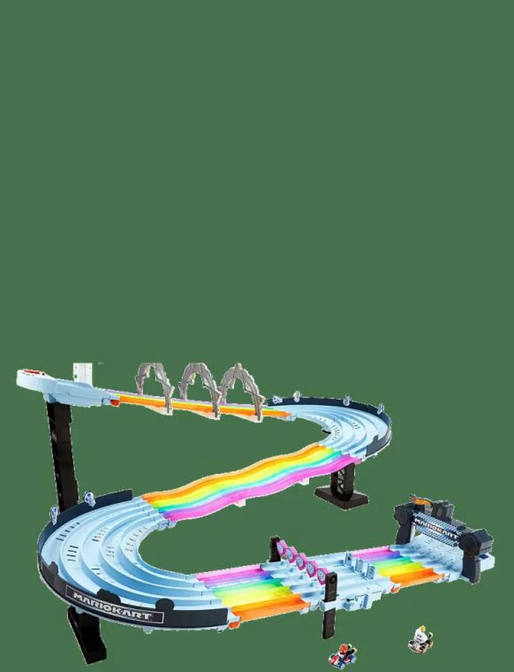 Hot Wheels HW Mario Kart Rainbow Road Raceway - Bilbanor|Barn Leksaksfordon & Bilar