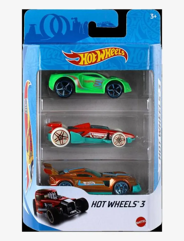 Hot Wheels HW Multipacks HW 3-Pack Asst. - Leksaksbil|Barn Leksaksfordon & Bilar