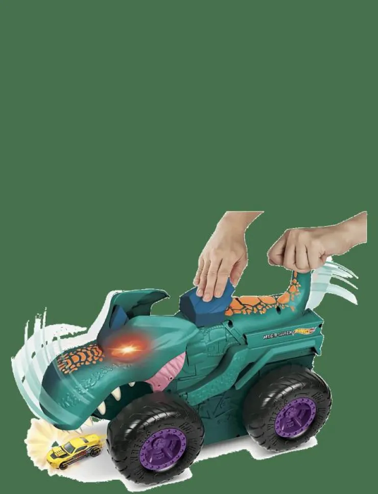 Barn Hot Wheels Leksaksfordon & Bilar|HWMT Car-Chompin' Mega-Wrex - Leksaksbil