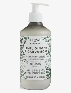 Kvinnor I LOVE Hudvård|Naturals Hand & Body Lotion Lime, Ginger & Cardamon 500ml - Kroppsvård
