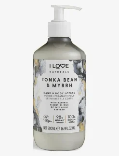 I LOVE Naturals Hand & Body Lotion Tonka Bean & Myrrh 500ml - Handvård|Kvinnor Skönhet|Skönhet