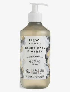 Kvinnor I LOVE Tvålar & Handkräm|Badrumstillbehör|Naturals Hand Wash Tonka Bean & Myrrh 500ml - Handtvål