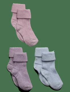 mp Denmark Ida glitter socks - 3-pack - Strumpor & Tights|Barn Strumpor & Tights