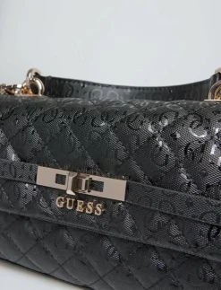GUESS IDRA TOP HANDLE FLAP - Handväskor|Kvinnor Handväskor|Crossbody Bags