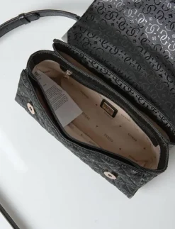 GUESS IDRA TOP HANDLE FLAP - Handväskor|Kvinnor Handväskor|Crossbody Bags