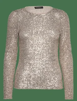 Bruuns Bazaar IlexBBRound neck - Långärmade blusar|Kvinnor Blusar & Skjortor