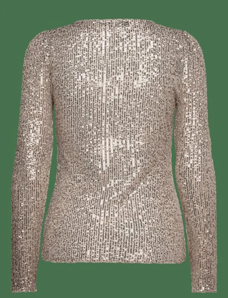 Bruuns Bazaar IlexBBRound neck - Långärmade blusar|Kvinnor Blusar & Skjortor