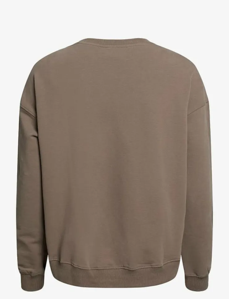 Kvinnor Rethinkit Studios Sweatshirts|Ilona Easy Sweatshirt Brushed - Sweatshirts