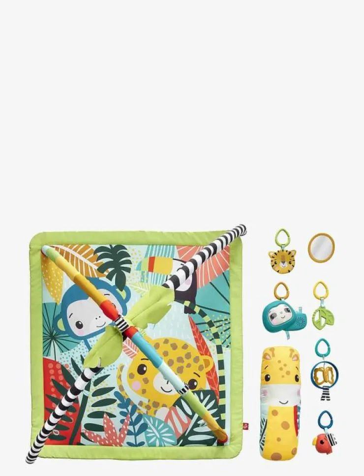 Fisher-Price 3-in-1 Rainforest Sensory Gym - Babygym|Barn Babyleksaker|Babyleksaker