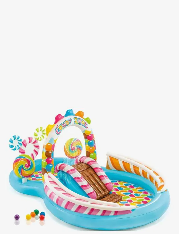 Barn INTEX Bad- & Vattenleksaker|Candy Zone Play Center, 206L + 168L. - Barnpool