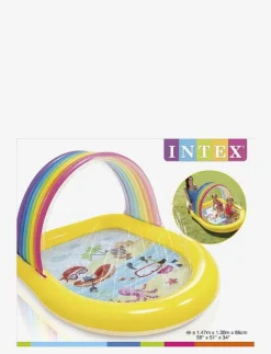 INTEX Rainbow Arch Spray Pool - Barnpool|Barn Bad- & Vattenleksaker