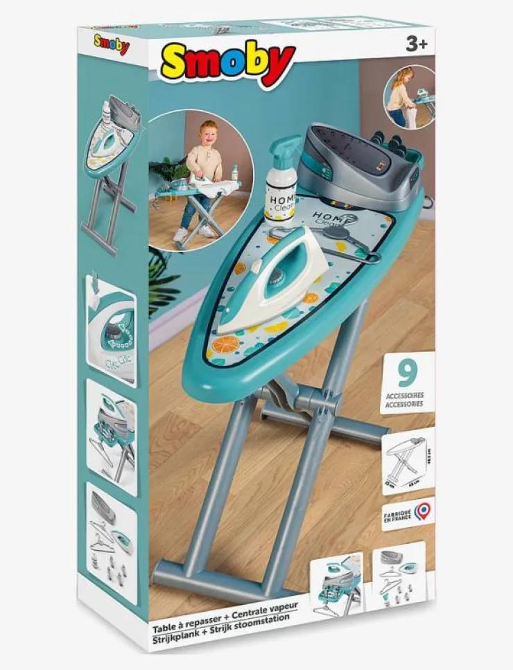 Barn Smoby Rollspel|Ironing Board + Steam Iron - Städutrustning