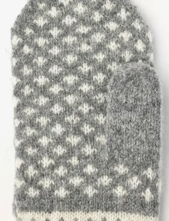 Hestra Isvik Mitt Navy/Offwhite - Tumvantar|Kvinnor Accessoarer|Handskar