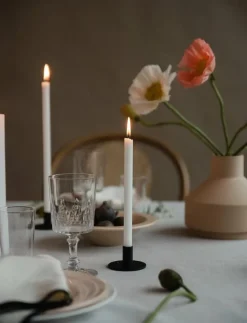 Kunstindustrien Ljus|Italian Church Candles, 1,3 cm x 18 cm, 12 pce. - Kronljus