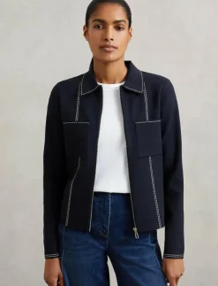 Kvinnor Reiss Stickat|IVY - Koftor