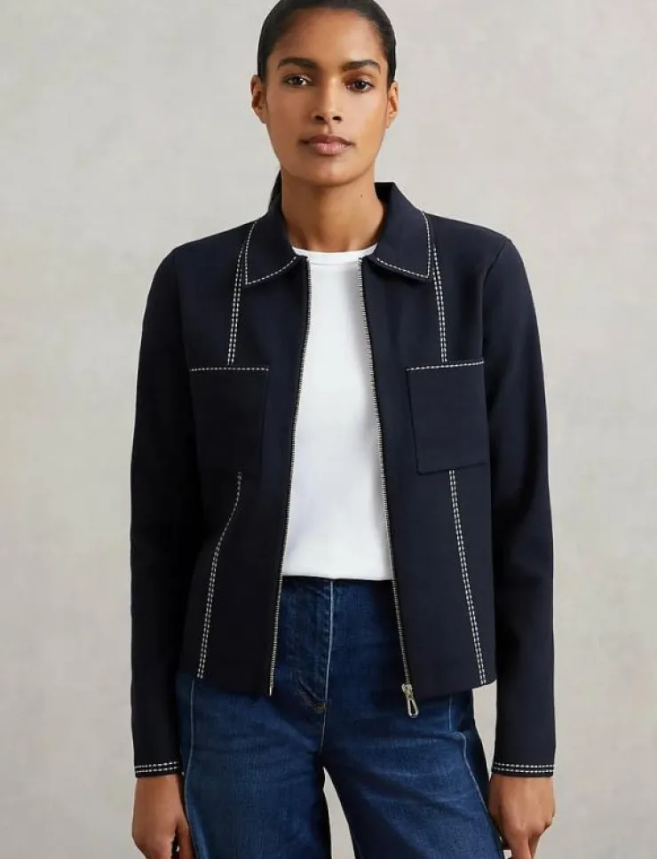 Kvinnor Reiss Stickat|IVY - Koftor