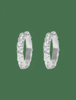 IX Studios Smycken|IX Mini Crunchy Edge Earring - Hoops