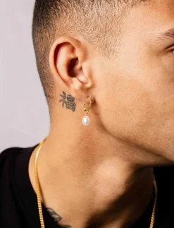 IX Studios Smycken|IX Ocean Pearl Earrings - Hängande örhängen