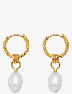 IX Studios Smycken|IX Ocean Pearl Earrings - Hängande örhängen