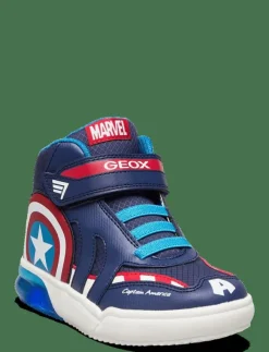 GEOX J GRAYJAY BOY C - Höga sneakers|Barn Sneakers