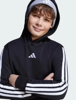 Barn adidas Sportswear Sportkläder|J 3S FL HD 225 - Huvtröjor