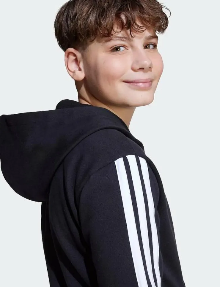 Barn adidas Sportswear Sportkläder|J 3S FL HD 225 - Huvtröjor