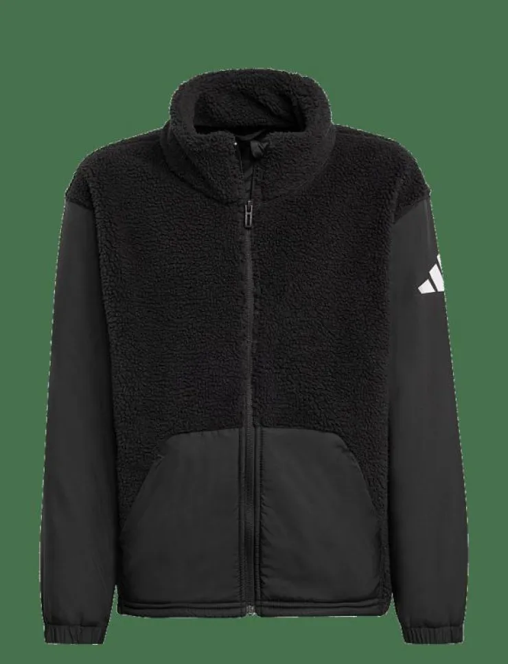 adidas Sportswear J SHERPA JKT - Dunjackor & fodrade jackor|Barn Ytterkläder