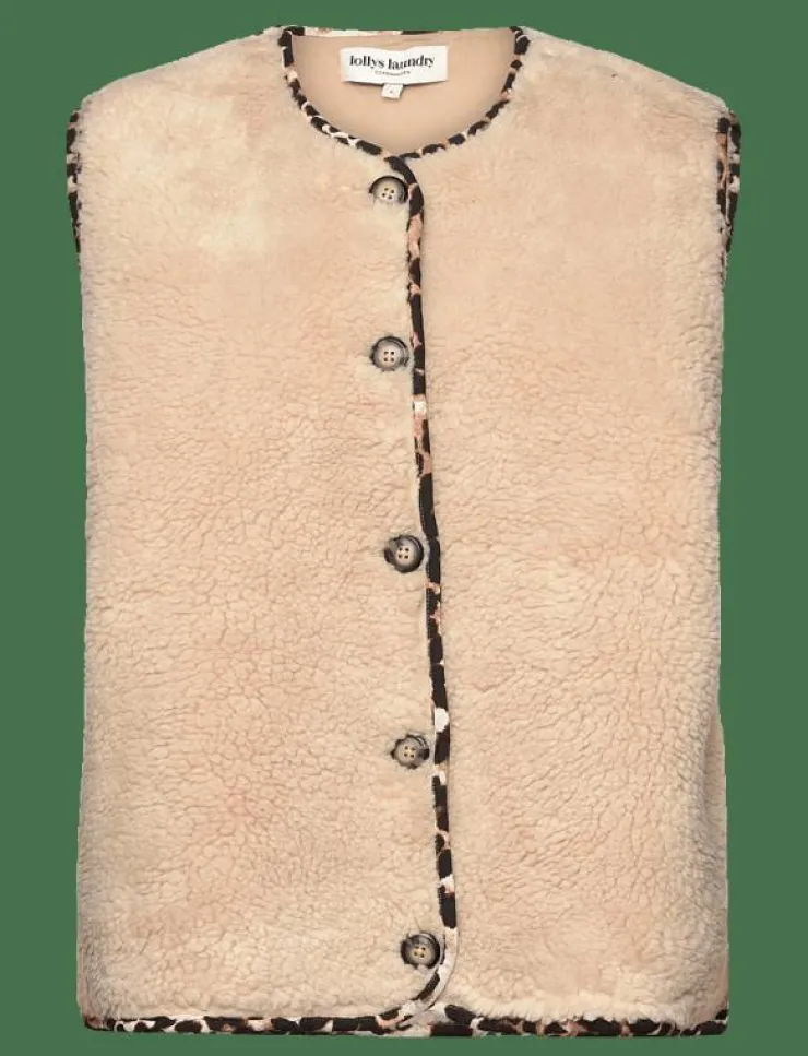 Lollys Laundry JaceLL Vest - Fuskpäls|Kvinnor Plus Size & Curvy|Jackor & Kappor