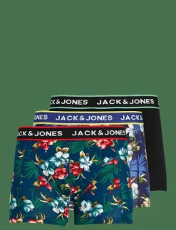 Jack & Jones JACFLOWER TRUNKS 3 PACK.NOOS - Boxershorts| Underkläder|Kalsonger