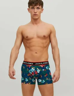 Jack & Jones JACFLOWER TRUNKS 3 PACK.NOOS - Boxershorts| Underkläder|Kalsonger