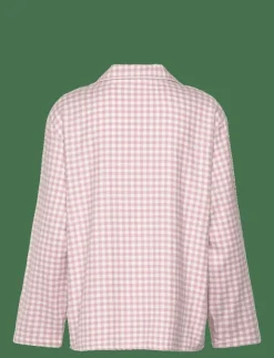 Kvinnor Hunkemöller Pyjamas & Loungewear|JACKET LS CHECK ESSENTIALS - Överdelar