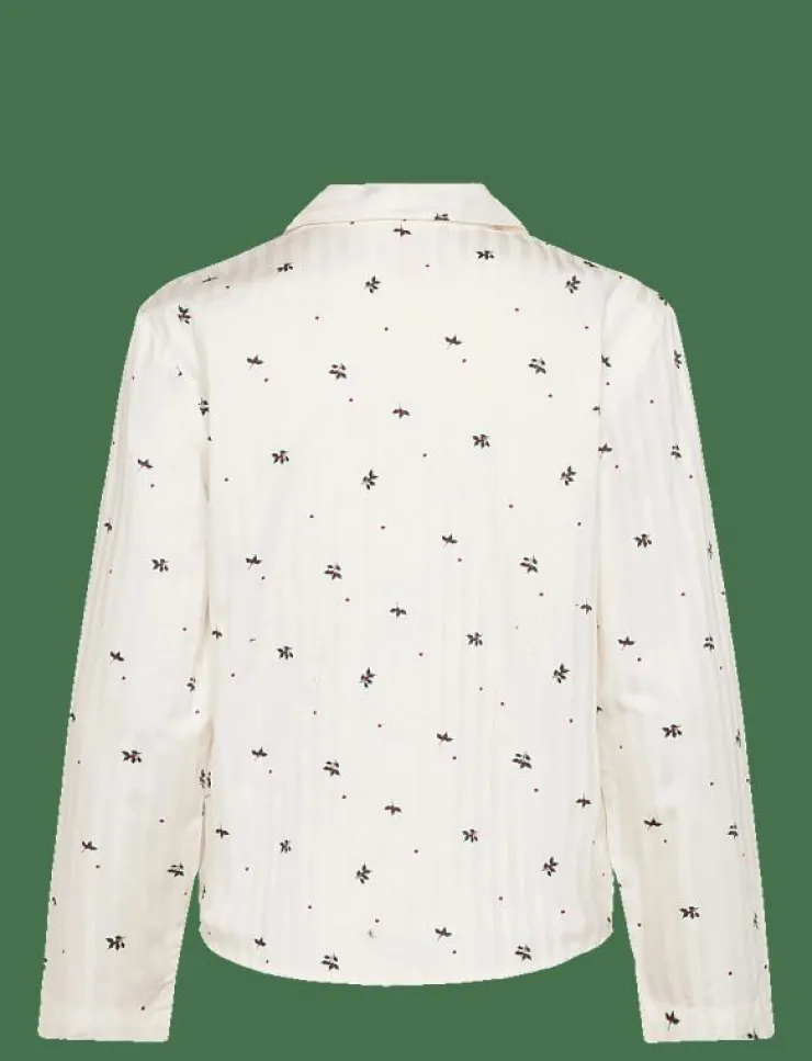 Kvinnor Hunkemöller Pyjamas & Loungewear|JACKET LS CO JACQUARD MISTLETO - Överdelar